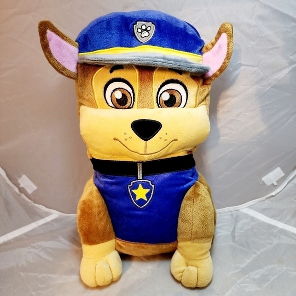 Nickelodeon Paw Patrol Chase Plush Stuffed Animal Backpack 13" Adjustable Straps - Picture 1 of 12
